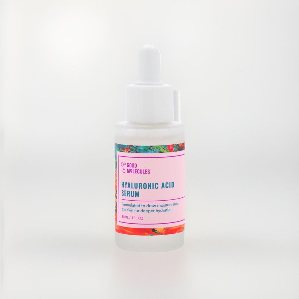 Good Molecules Hyaluronic Acid Serum (1 fl oz) Hydrating, Plumping - NIB